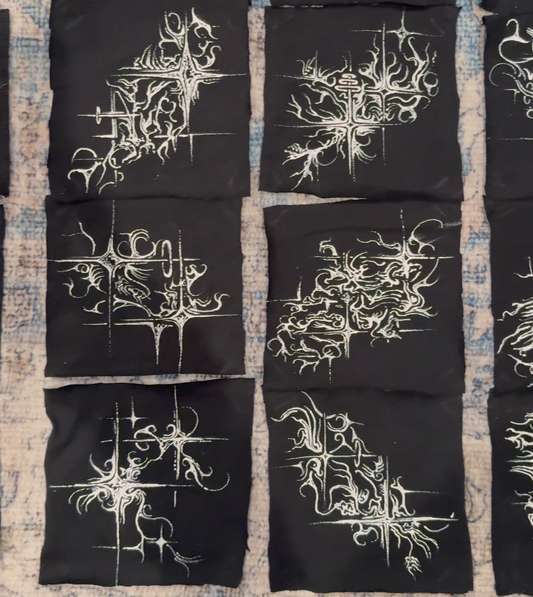 Hand-Painted Mystery Freehand Patch