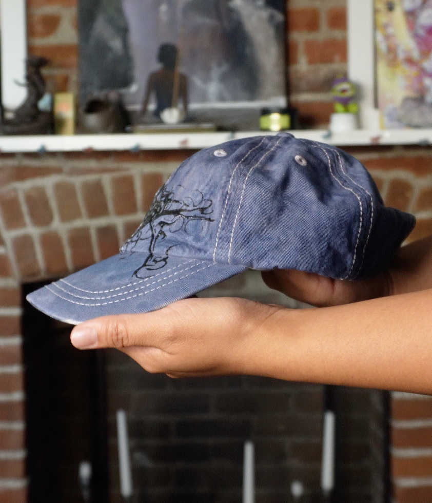 Black Starburst Hat