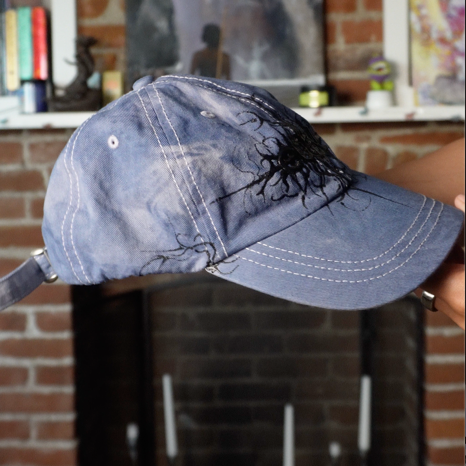 Black Starburst Hat
