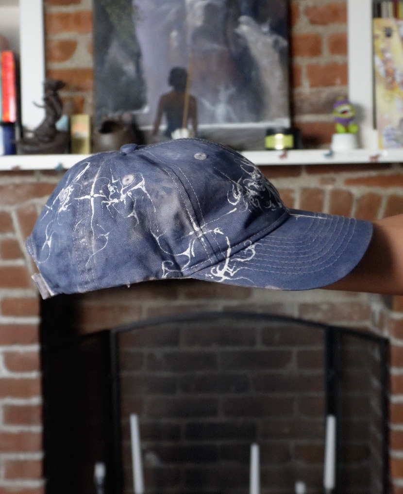 White Starburst Hat