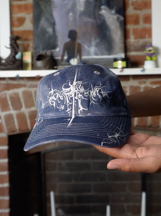 White Starburst Hat